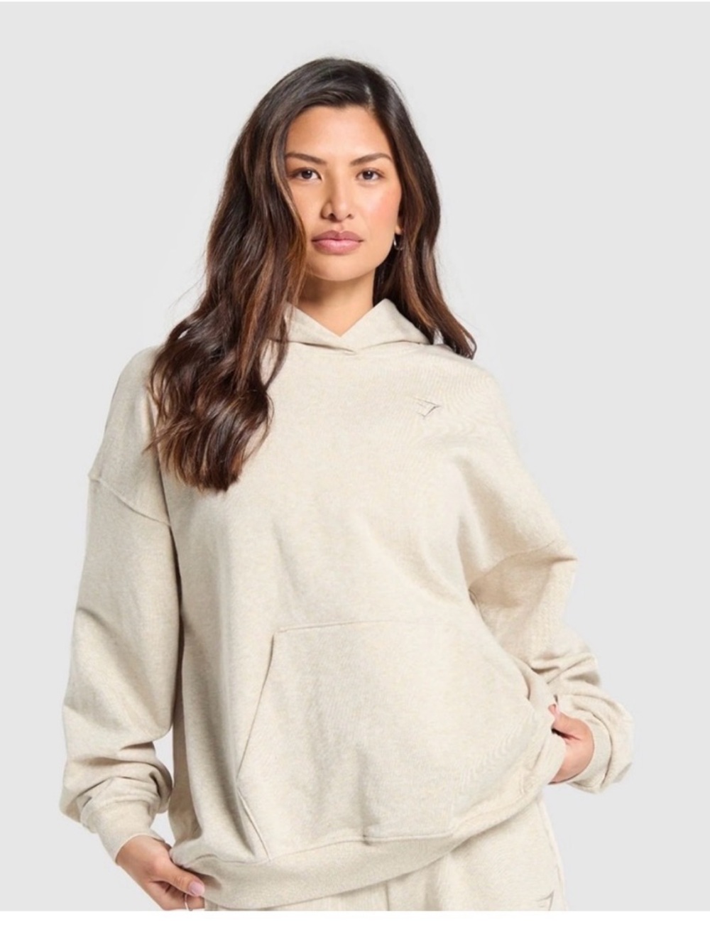 Gymshark Rest Day Hoodie in oatmeal